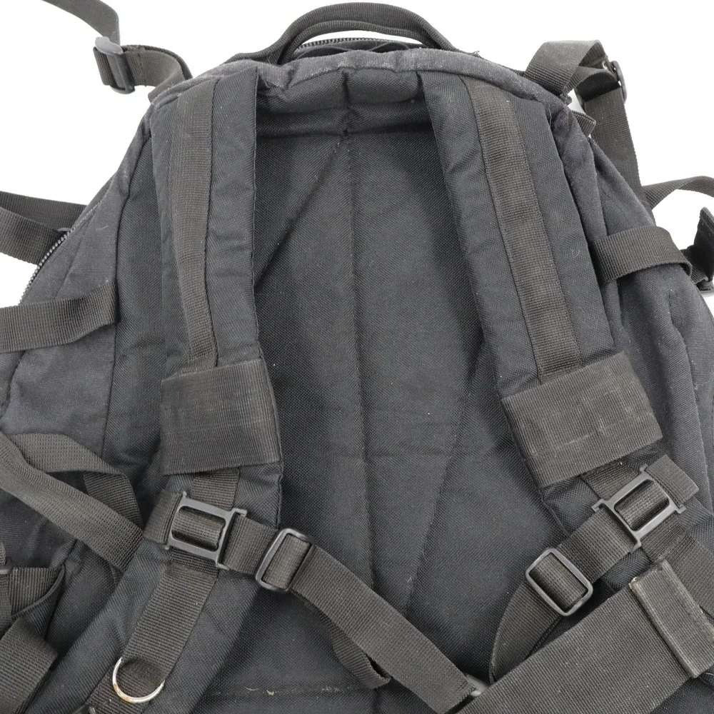 Piper Gear Tactical Backpack Unisex Large Black Canvas Rugged Gorpcore Bag‎